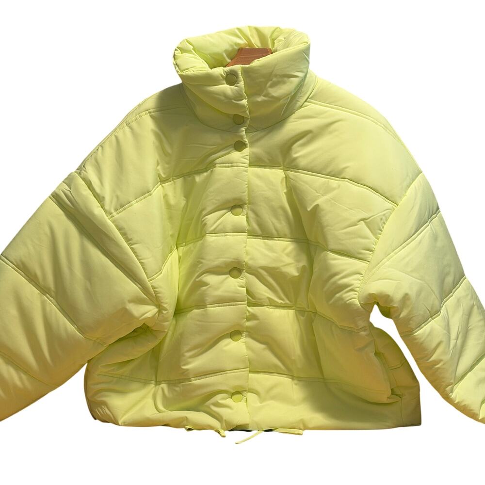 Wild Fable Women's Vibrant Yellow Duvet Puffer Jacket - Size XXS - NWT